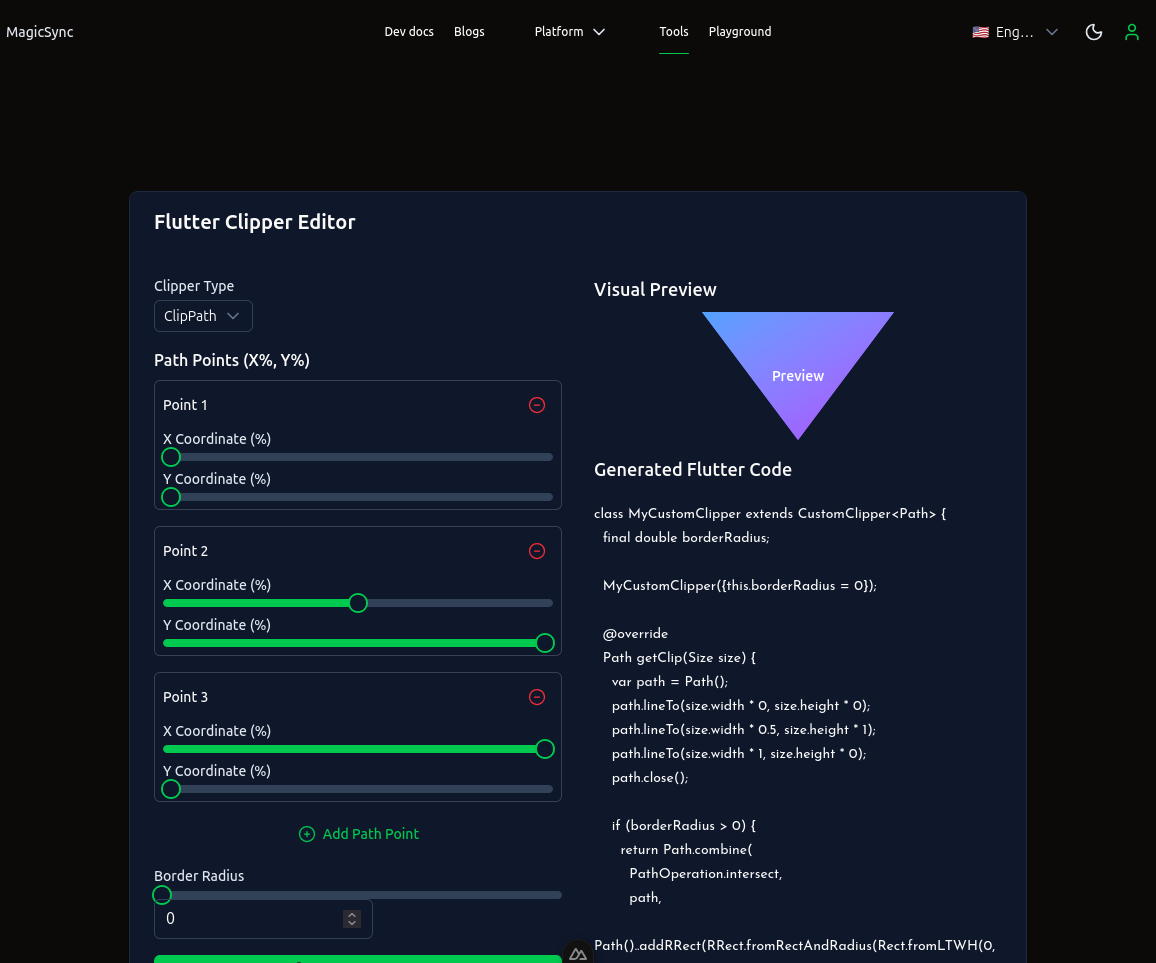 How to Create Custom Shapes with Flutter Clipper Path Generator